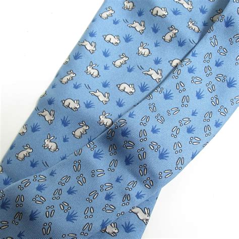 hermes bunny tie|Bunny Pattern Tie .